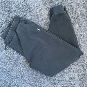 Women Size XL Ralph Lauren Black Gray Joggers Sweatpants